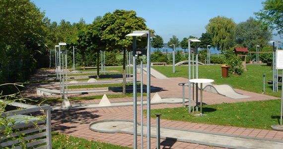 Bodensee (Obersee) Schweiz: Sportanlage vom Sport- und Freizeitherberge in Rorschach Bodensee (Obersee) Schweiz: Sportanlage vom Sport- und Freizeitherberge in Rorschach